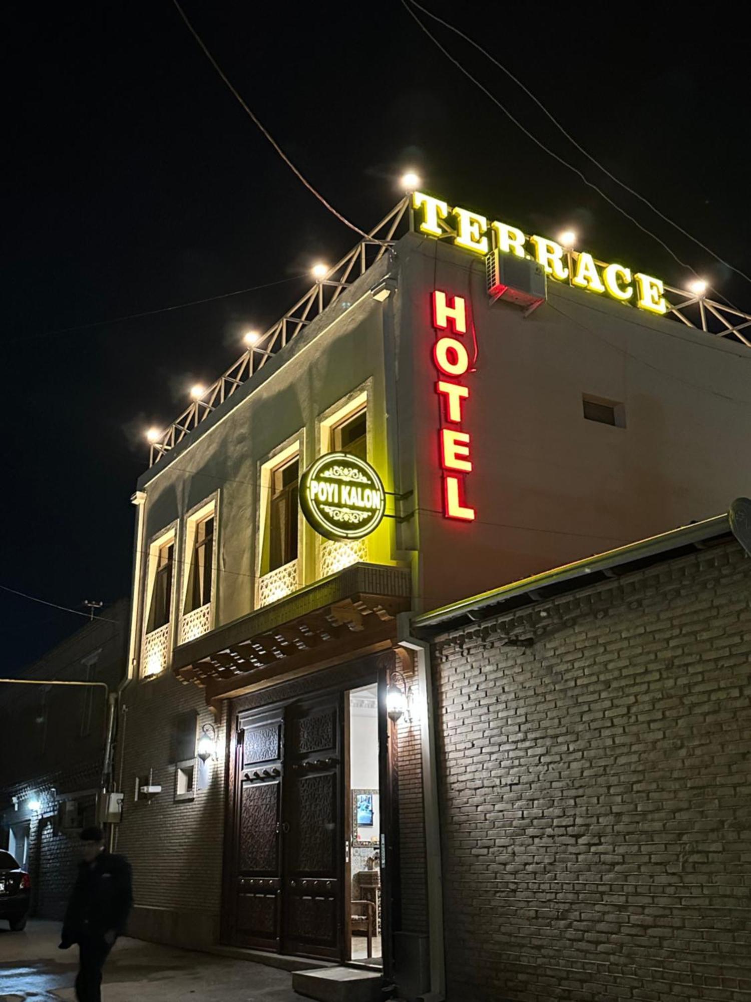 Poyi Kalon Teracce Hotel حلال 부하라 외부 사진